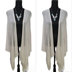 🆕️Mesh White Wrap NWOT